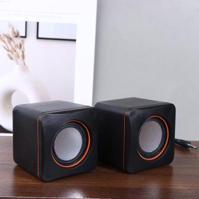 Computer Speakers Stereo Microphone Audio Pc Speaker Usb Wired With Led Light For Desktop Computers Pc Laptops