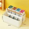 Portable Desktop Pen Holder School Office Large Capacity Stackable Cute Marker Pen Stationery Storage Box Creative Pencil Holder