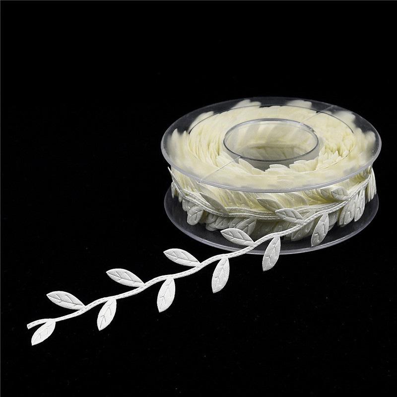 Ultrasonic embossing, leaf ribbon, leaf lace decoration with lace 15 meters