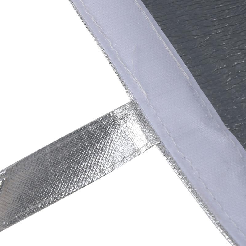 Thermal Bag Insulated Lunch Time Cake Sandwich Drink Fresh Storage Big Square Refrigerated Foil Food Bags Coffee 1Pc Silver
