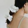 ANDNEEDS Punching scrunchie (white)