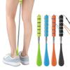 Shoehorn Long Handle 29cm-70cm Telescoping Metal Portable Long Handle Shoes Horn Assist In Shoe Lifting for Men Women Kids Shoes