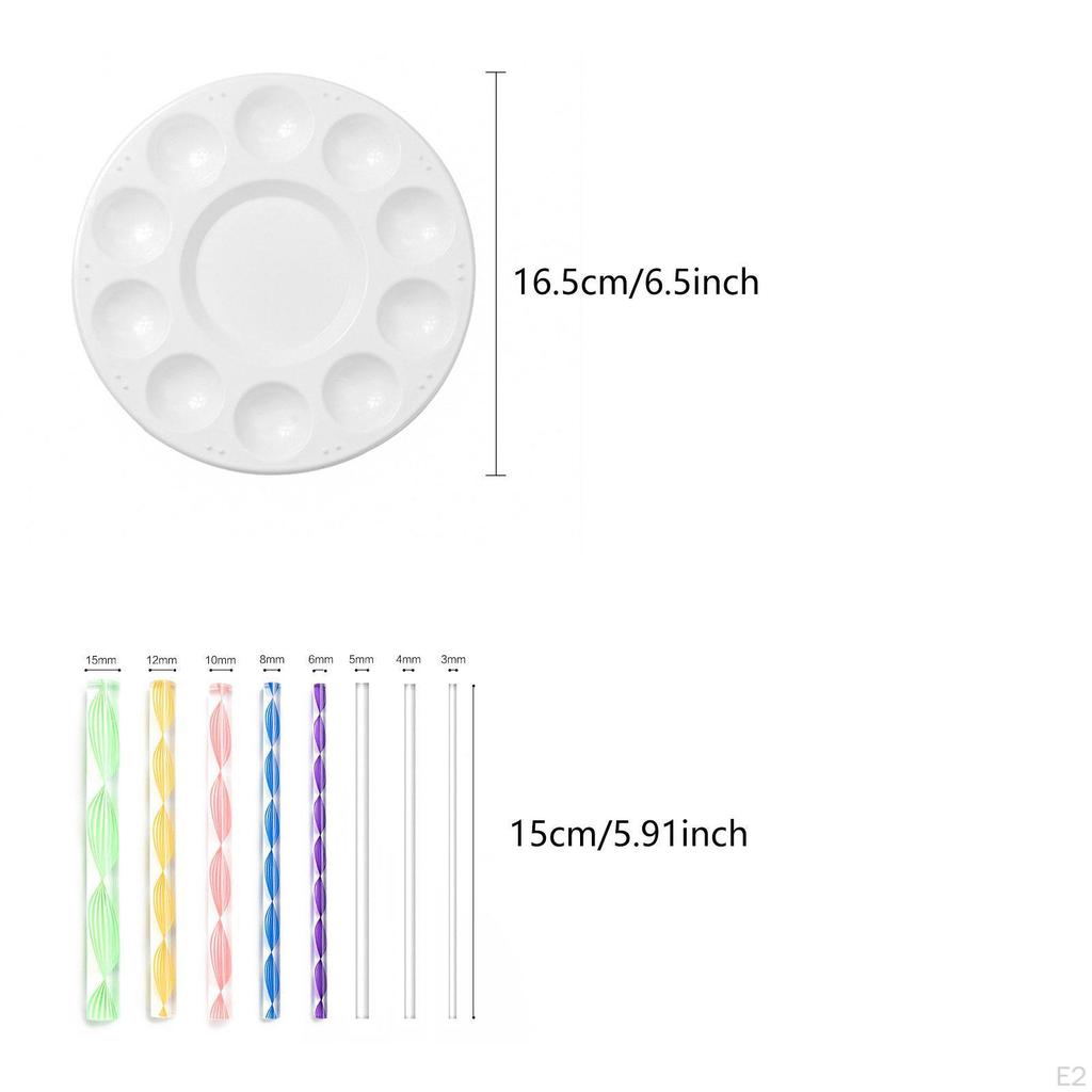 Set Completo di Strumenti per Dot Painting Mandala per Dipingere Rocce Decorazioni per la Casa Disegno Artistico