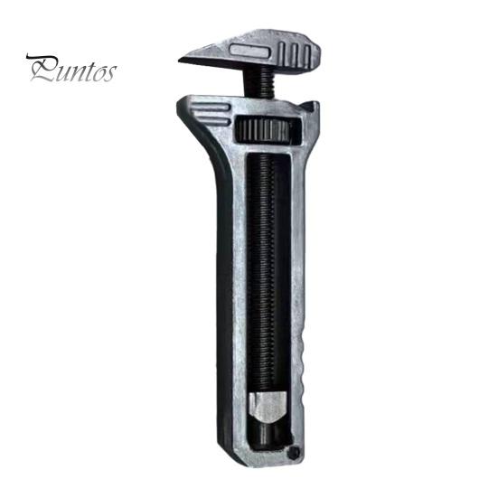 

Брелок открывалка для бутылок, мини-гаечный ключ, нержавеющий, устойчивый к коррозии, регулируемый, компактный размер, портативный многофункциональный инструмент из сплава серебряный