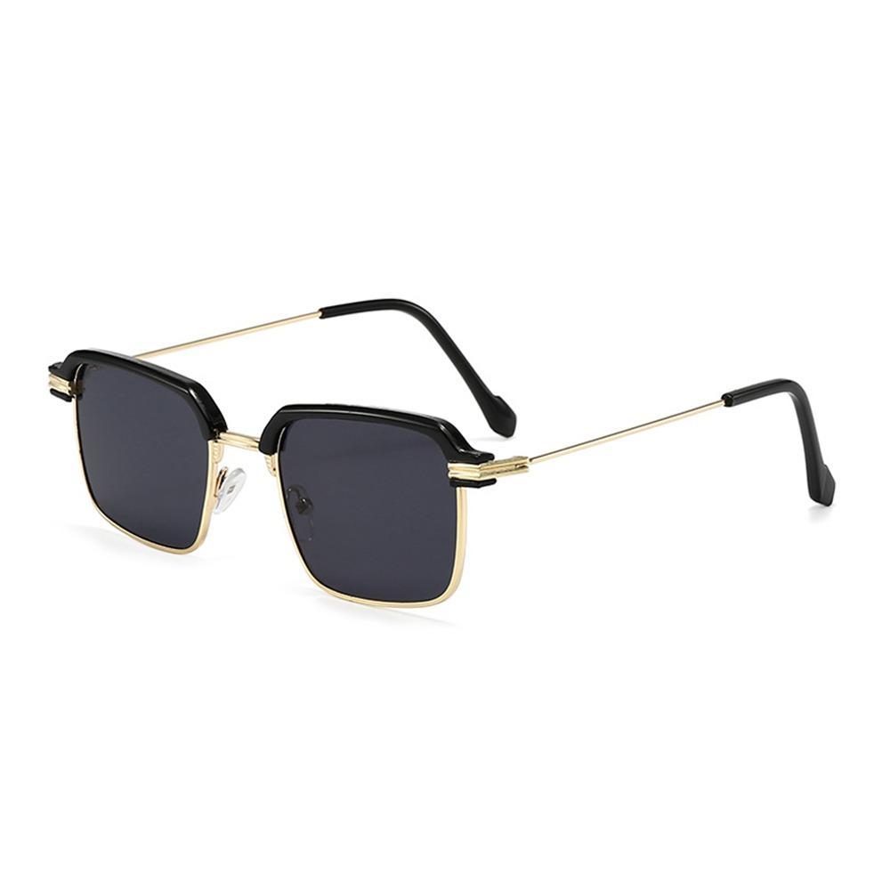 Metal Frame Sunglasses Spring Hinges Shades Eyewear Summer Cycling Eyewear  Photography