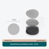 50Pcs Flower Pot Drainage Hole Mesh Pads Plastic Breathable Prevent Soil Leakage for Indoor Outdoor Bonsai Planting