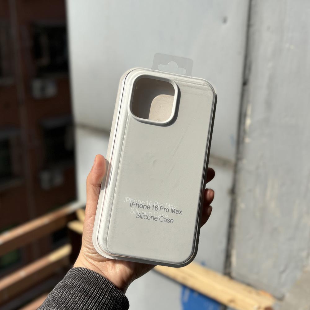 Solid Color Liquid Silicone Case Cover For iPhone 16 Pro Max 16Pro Soft Active Touch Camera Button Cases