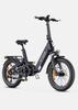 ENGWE L20 3.0 Pro Electric Bike: 720Wh Battery, 100Nm Mid-Drive Motor, Full Suspension, 2-Hour Fast Charging, and GPS Anti-theft Folding Electric Bike
