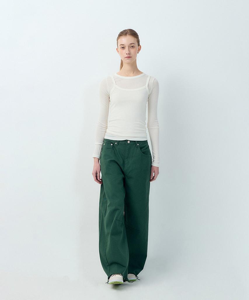 Potipo Natural Cut Cotton Pants