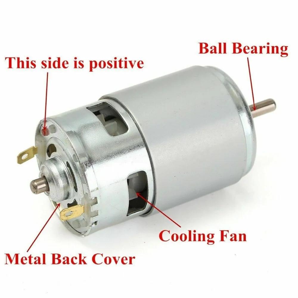 High Power Large Torque Motor 775 795 895 Motor Ball Bearing Shaft Low Noise
