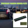 1pc Beautiful and Simple Temporary Parking Number Plate,with 5 Sets of Numbers, Economical and Practical 1pc Beautiful and Simp