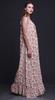 Bimba Light Pink4 Floral Leaves & Cardamine Nightgowns For Women Rayon Printed Spaghetti Strap Womens Nightwear Lingerie