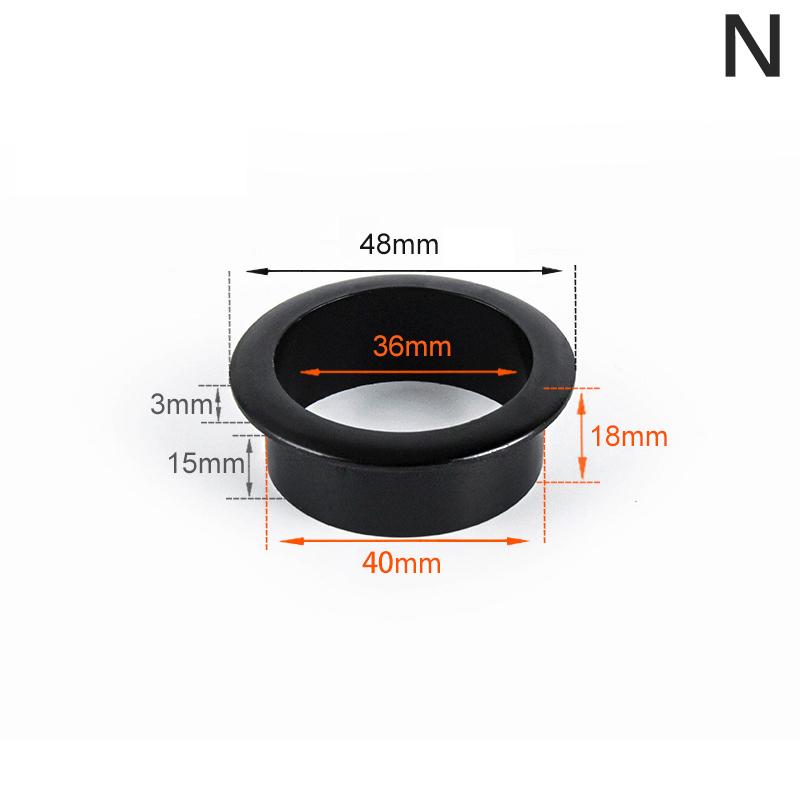 18-80Mm Computer Desk Cable Grommets Wire Hole Cover Cabinet Vent Decorative Ring Cable Furniture Hardware Desk Accessories