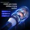 6000PA Car Wireless Vacuum Cleaner 120W Powerful Suction Home Dual Use Cleaner New Portable Handheld Cleaning Machine