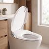 NonElectric Toilet Seat with Rinse | Adjustable Mounting Spacing, Spray