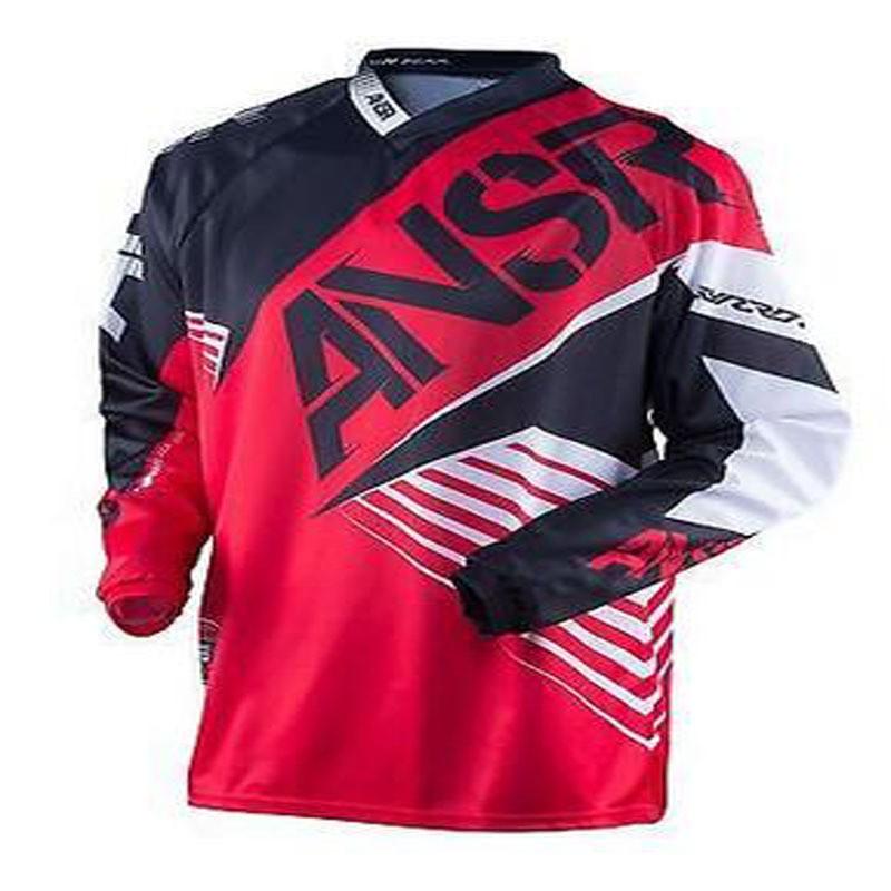 Langarm Radtrikot Mountainbike BMX DH MX Fahren Wintergebrauch Unisex