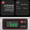 Digital Protractor Angle Finder 0-90° with Magnetic Base LED Display V-Groove 20/35/50MM Electronic Level Ruler No battery