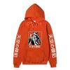 High-Rise Invasion Sniper Mask Hoodie Unisex Fleece Sweatshirt Japanese Vertical Text Black White Manga Anime Pullover