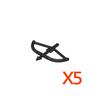 Mittelalterliche Bausteine Waffen Figur Soldat Zubehör Bogen Speer Armbrust Axt Helm Schulterrüstung Baustein Geschenk Spielzeug DIY X011