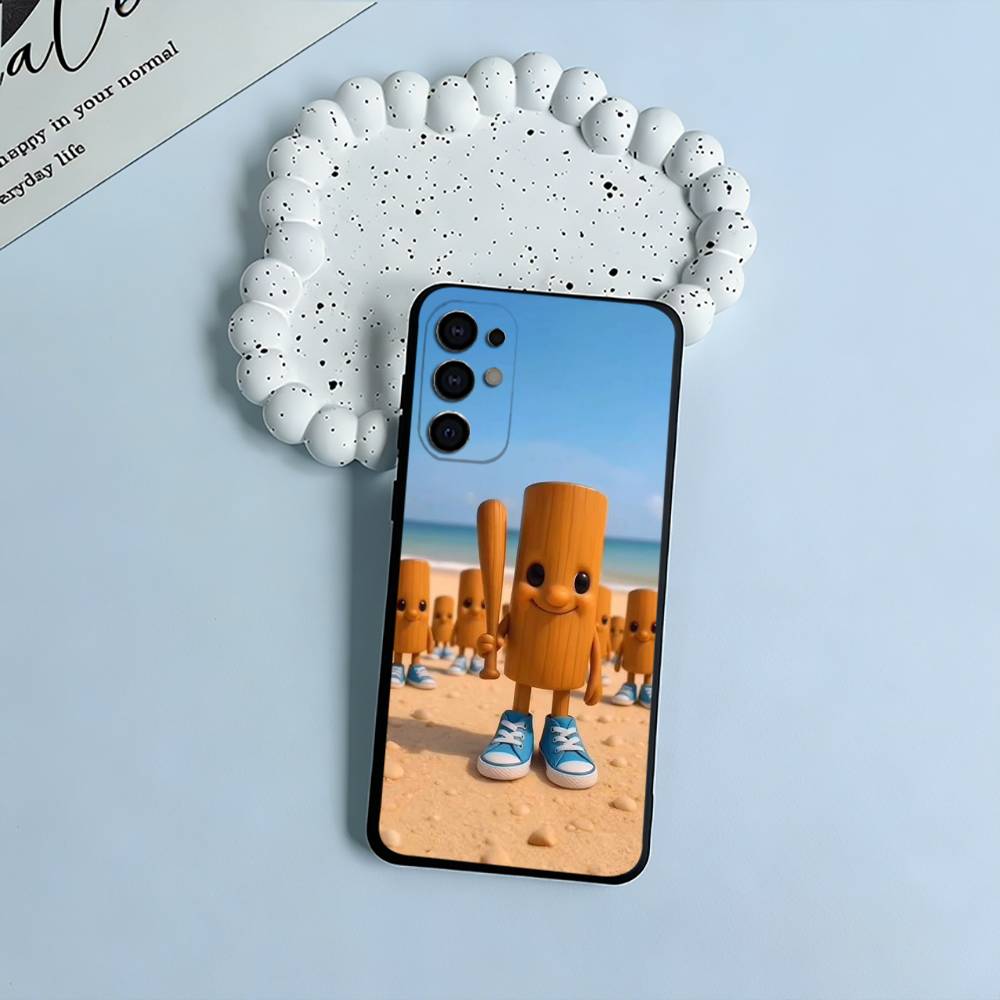 Brainrot Tralalero Phone Case For Samsung S25,S24,S21,S22,S23,S30,Ultra,S20,Plus,Fe,Lite,Black Soft Silicone