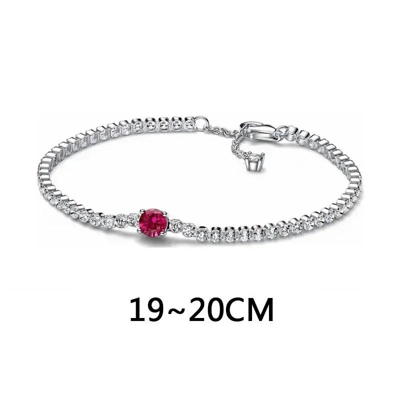 Classic Shiny Red Jewelry 925 Silver Exquisite Heart-shaped Bowknot Ring Necklace Bracelet Women's Jewelry Party Gifts
