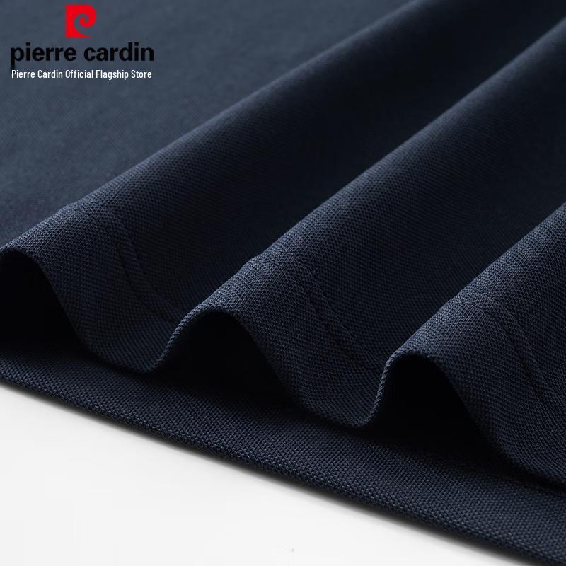 Pierre Cardin Men's Linen Silk Blend 7A Anti-Bacterial Cool-Feel Polo Shirt