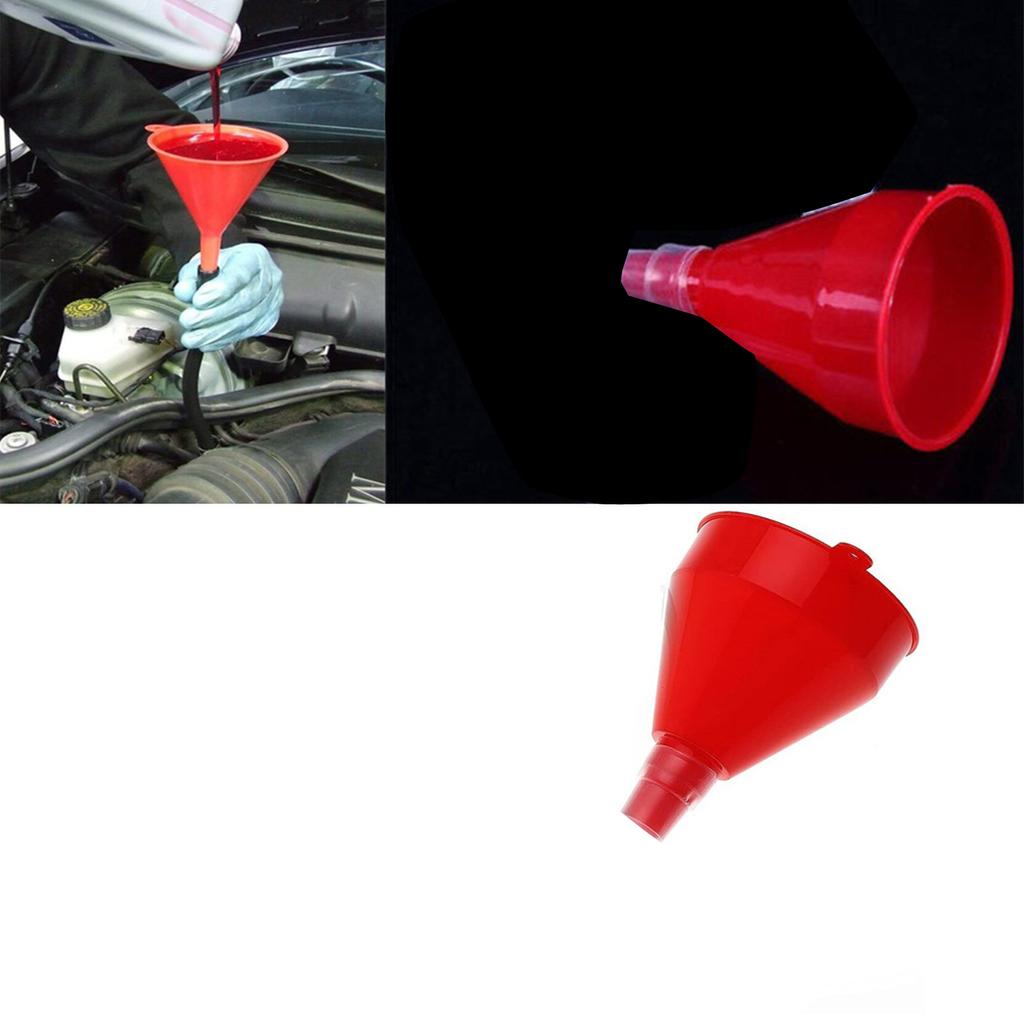 Plastikowy lejek do paliwa do pojazdów Wężyk przedłużany Odłączany elastyczny wężyk Narzędzie do napełniania oleju w motocyklach Akcesoria samochodowe