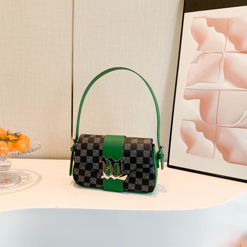 

New fashion shoulder bag solid color beautiful simple women s bag summer casual messenger small square bag зелёный