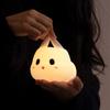 Hot-Selling Home Decoration Multiple Colors Cute Rabbit Silicone Night Light For