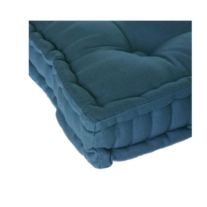 Coussin De Sol - Horizon - 40 X 40 Cm - Coton Recyclé - Non Déhoussable - Intérieur