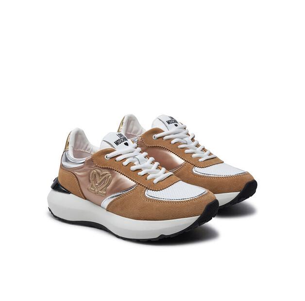 LOVE MOSCHINO Кроссовки JA15455G0LIN210A Коричневый