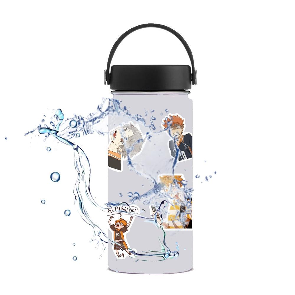 50/Pack Cartoon Anime Haikyuu Stickers Waterproof Car Guitar Luggage Skateboard Laptop Cute Funny Graffiti Sticker Kid Toy
