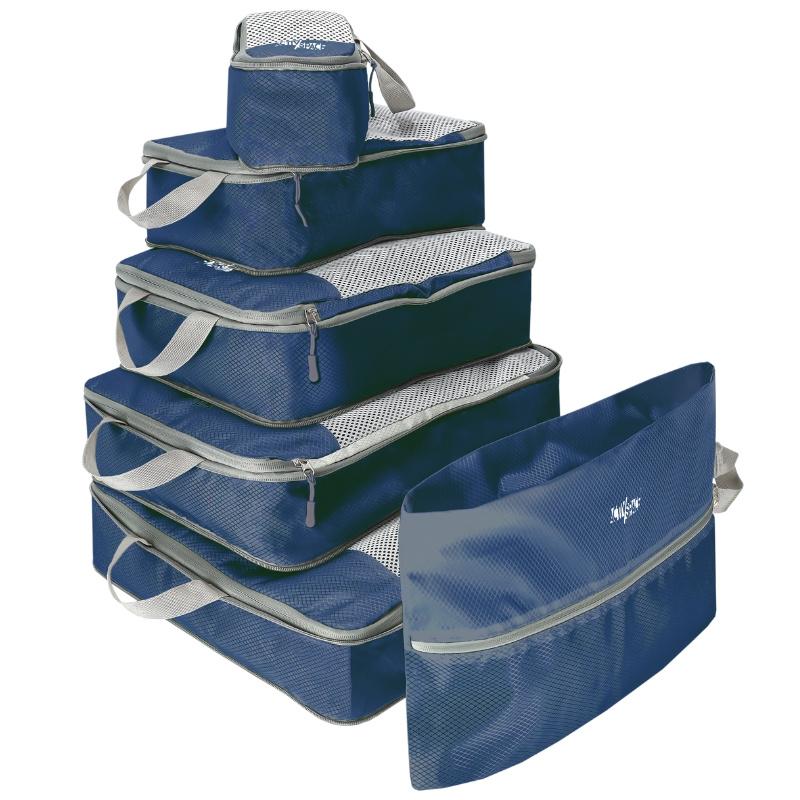 Compression Travel Organizer For Suitcase, Clothing Set Of