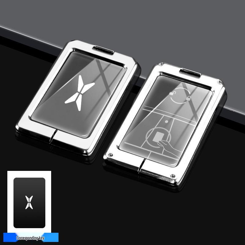 Compatible Key Cover for Xiaopeng 2022 P7/P5, 2021 G3/G3i Models - Unisex Protection & Shell Buckle