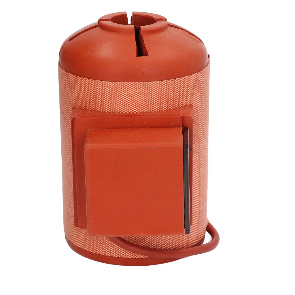 Isolierter Eimerheizer Silikon Konstante Temperatur Digitalanzeige 3 Schichten Gastankheizer 300W UK Stecker 220V