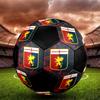 Genoa CFC Indoor Soccer Ball Colorful Machine Stitched PVC Size 5 Team Training Competition Ready Durable High-Bounce Cool Sports Gift
