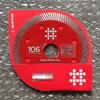Durable 106mm Tile Cutting Disc - Sharp, No Chipping, Ideal for Vitrified Ceramic