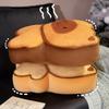 Cat Toast Capybara Plush Toys Backpack Pendants Cartoon Keychains Gifts Kids