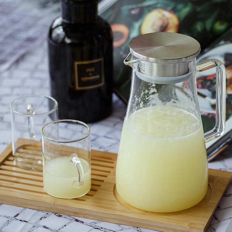 1500ml High Borosilicate Glass Water Pitcher
