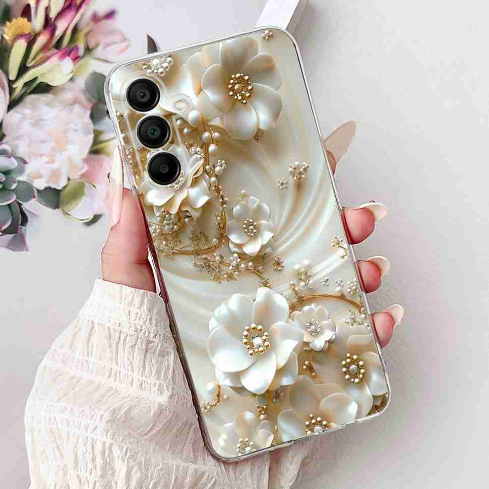 For Samsung Galaxy A16 5G Casing SM-A166B Popular Painted Back Cover Soft Silicone Phone Case For Samsung A 16 A16 5G TPU Fundas