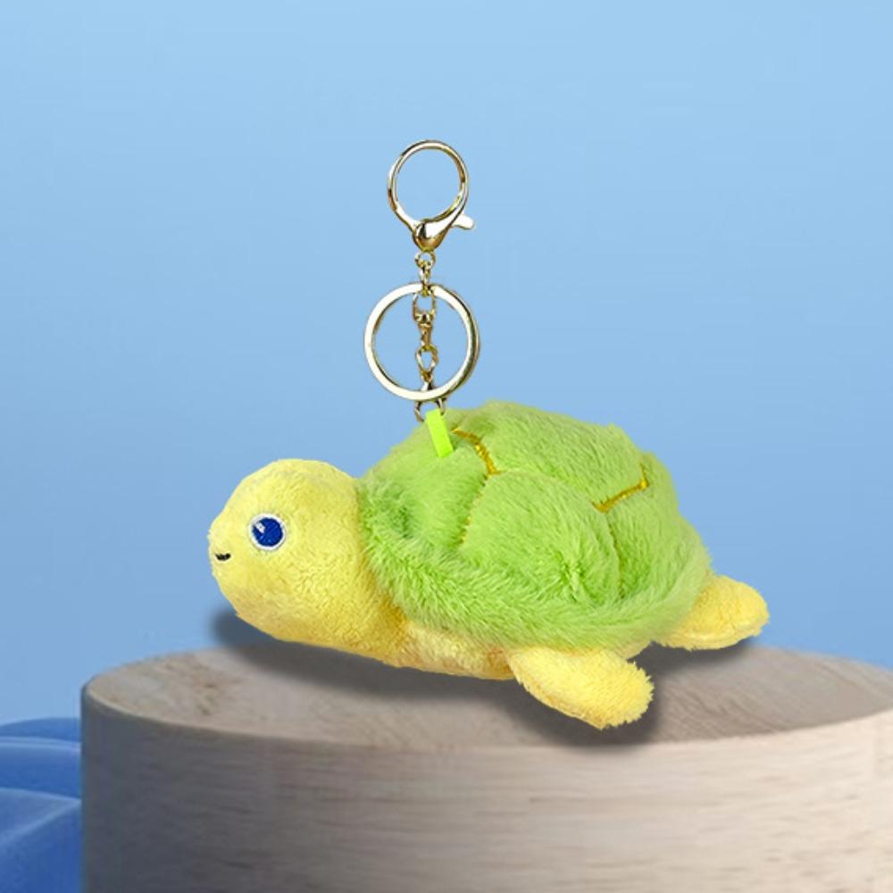 Octopus Ocean Animal Plush Keychain Starfish Animal Whale Small Pendant Birthday Gift