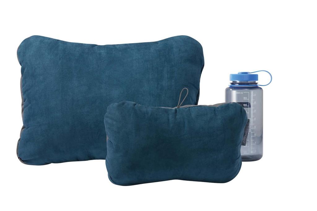 THERMAREST Compressible Pillow Stargazer for Camping and Outdoors Japanese 30182 Cinch, Blue, Small, [Official Product]