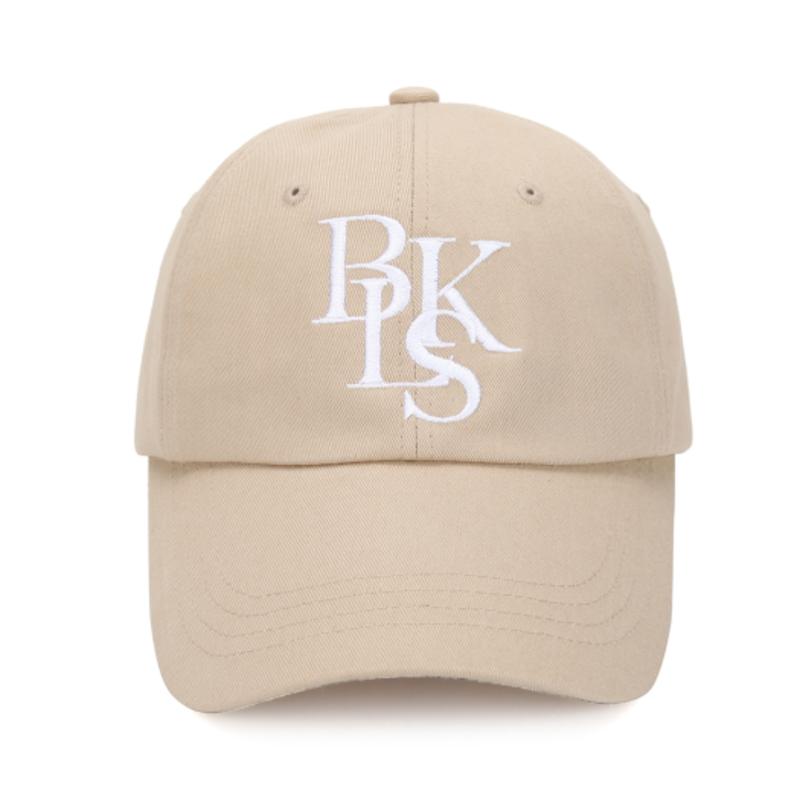 BLACK SANDS Symbol Chic Trip Embroidered Ball Cap_Beige