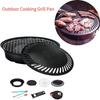 Korean Smokeless Barbecue Grill Pan Gas Home Non-Stick Gas Stove Plate Electric Stove Baking Tray Camping Grilling Accessories