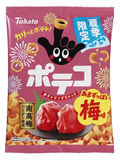 

Tohato Potato Plum Flavor 52g x 12 bags