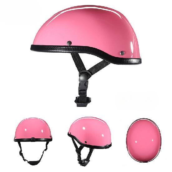 Lightweight Retro Open Face Motorcycle Helmet Breathable Summer Four Season Scooter Bike Half Helmet For Men Women