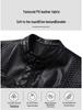 Men's Retro PU Leather Motorcycle Jacket with Stand Collar - Spring/Autumn 2025 Collection