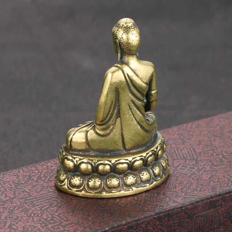 Brass Buddhas Statue Decorative Buddhas Figurines Buddhas Sculptures Buddhas Sculpture Table Centrepieces for Home Decors