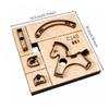 Rocking Horse Cutting Die | Sturdy, Shape Die, for Handmade Keychains