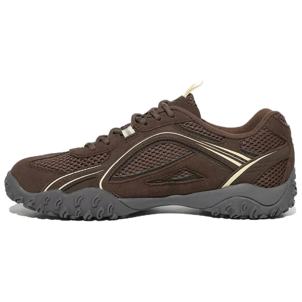 New FILA Eschape Abrasion Resistant Low top Chunky Sneakers Unisex Brown 1XM02361G-200